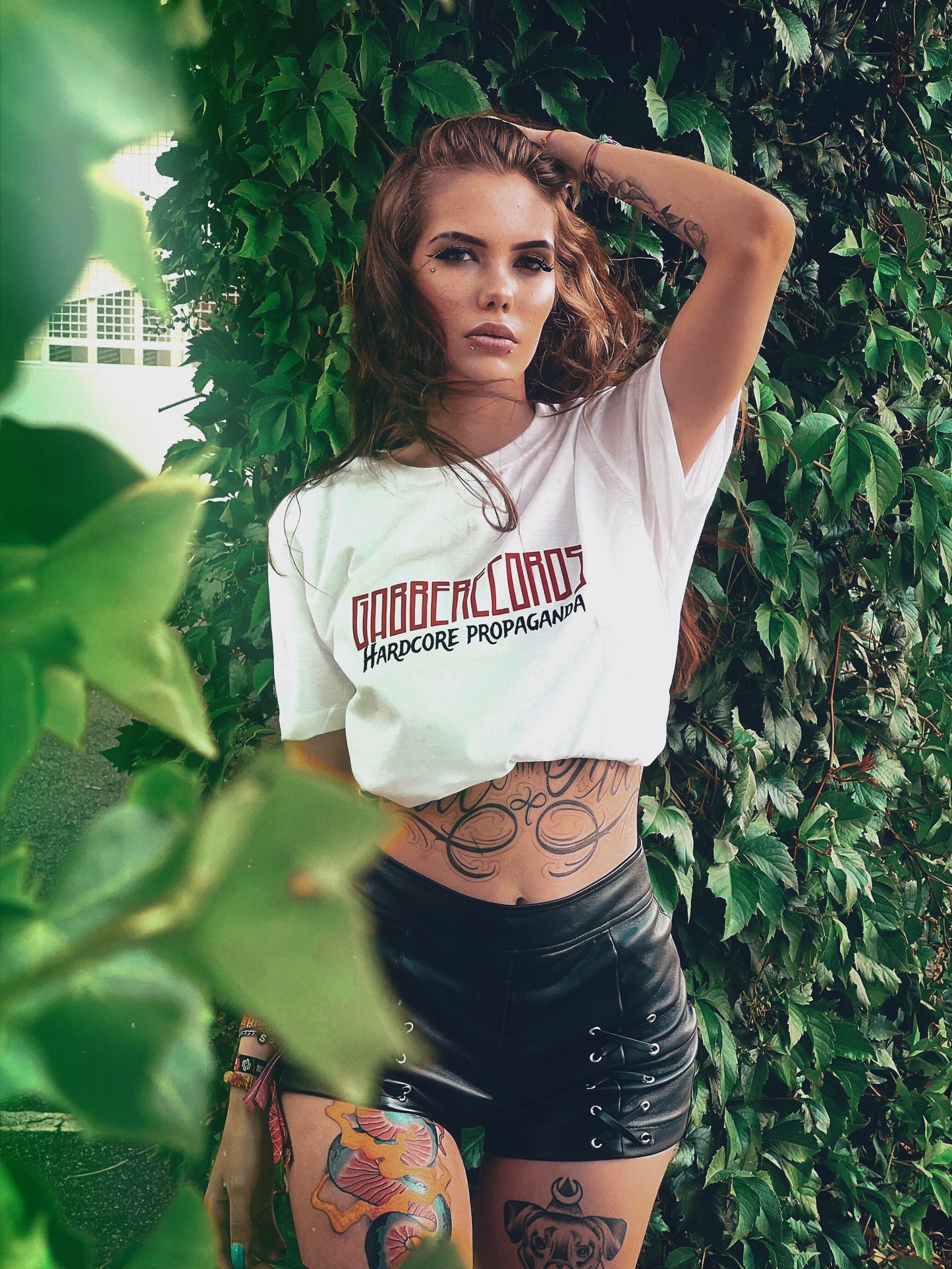 White T-Shirt Hardcore Propaganda